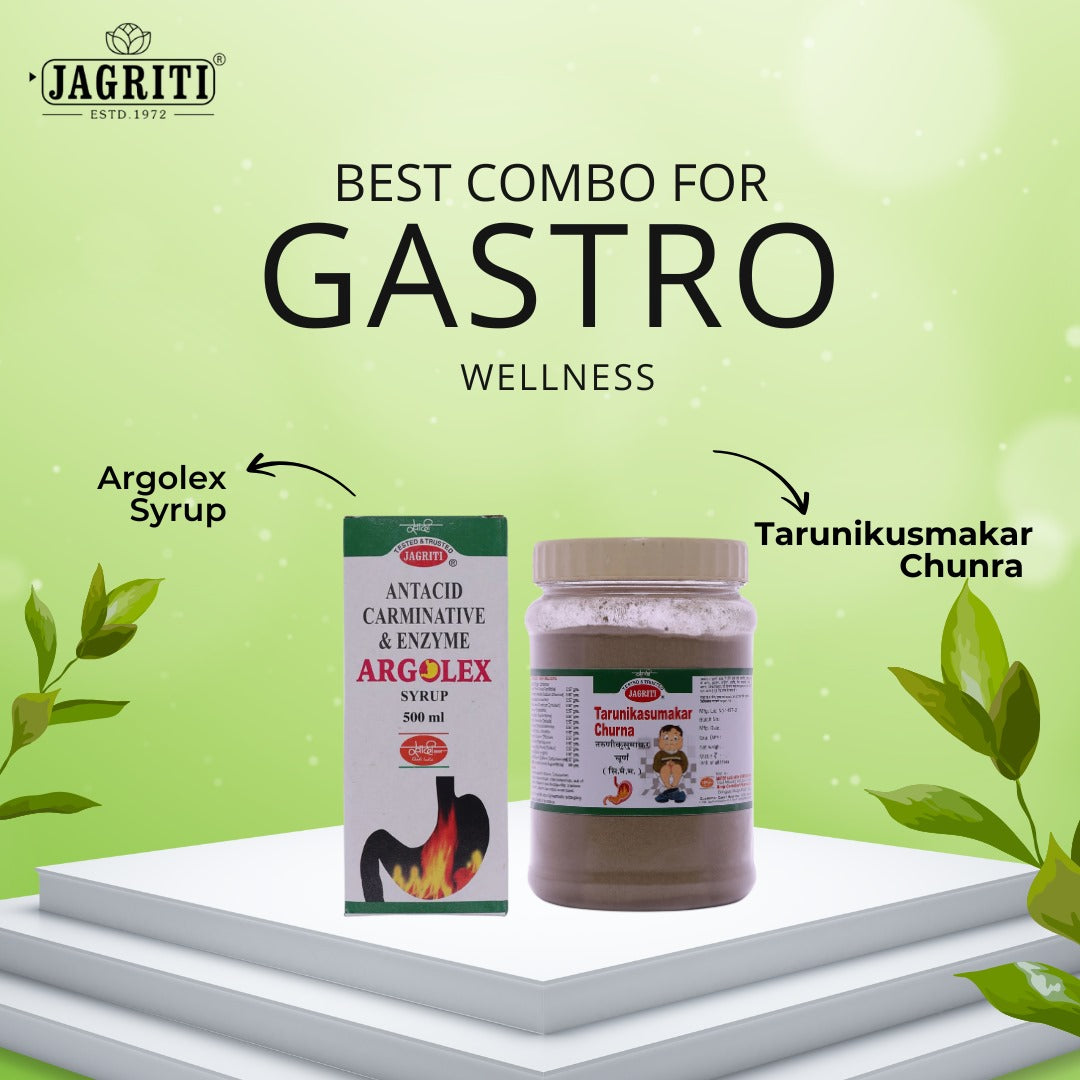 Argolex Syrup (500ml) & Tarunikusmakar Chunra (250 gram)